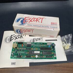 Vintage DSC Escort Voice Assisted Security Control, PC1550 PC2550 PC3000
